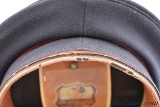 U.S. Military WWII USMC Dress Blue Uniform Visor Cap - 8 of 9