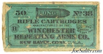 Model 1885 Single Shot Winchester 38 Long Rim Fire Ammo Full Box