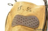 US Cavalry Horse and Mule Feed Bag Leather and Canvas - 2 of 4
