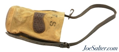 US Cavalry Horse and Mule Feed Bag Leather and Canvas
