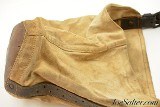 US Cavalry Horse and Mule Feed Bag Leather and Canvas - 4 of 4
