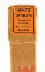 Winchester Staynless 40-72 WCF Smokeless Ammo Full Box Model 1895 - 3 of 7