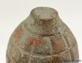 Original French WWI Foug M1916 Inert Lemon Grenade Body - 3 of 3