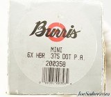 Vintage Burris Mini 6x 1".375 Target Dot P.A. 200358 - 7 of 7
