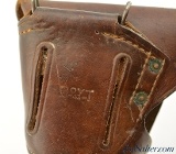 WWII US M1911 Colt 45 ACP Boyt Leather Holster 1942 - 3 of 4