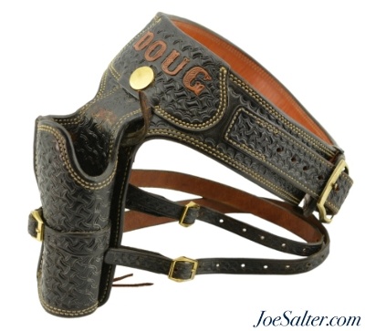 Alfonso's Holster & Gun Shop Blk. Fast Draw Rig "DOUG" Named
