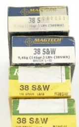 .38 S&W Ammunition 170 Rounds - 3 of 3 .38 S&W Ammunition 170 Rounds - 3 of 3
