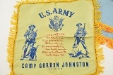 Collection WW2 Era Fancy Sweetheart Pillow Cover Fort Devens Fort Benn - 9 of 11