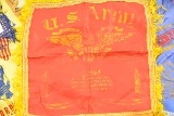 Collection WW2 Era Fancy Sweetheart Pillow Cover Fort Devens Fort Benn - 3 of 11