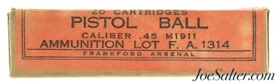 Frankford Arsenal Sealed Box 1911 45 Auto
