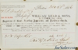 Rare Framed Civil War Era Gun Receipts Ethan Allen Colt S&W Spencer Henry - 2 of 5