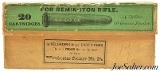 Seldom Seen Winchester 44-60 Full Box Ammo Circa 1880