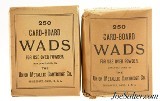 2 Vintage UMC Boxes of No. 10 Cardboard Wads - 1 of 5 2 Vintage UMC Boxes of No. 10 Cardboard Wads - 1 of 5