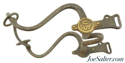 Original Civil War M1859 Hi Port US Cavalry Bit