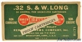 Rare 1930's Remington 32 S&W Long Proof Cartridges Dog Bone