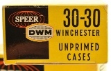 Speer DWM 30-30 Winchester Unprimed cases (28) - 4 of 4 Speer DWM 30-30 Winchester Unprimed cases (28) - 4 of 4