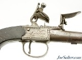 Very Nice London Iron-Frame Flintlock Turn-Off Pistol by Archer - 3 of 13