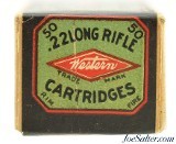 Sealed! Western Cartridge Co. 22 LR BP Second Diamond Logo Issue 1912 - 3 of 6 Sealed! Western Cartridge Co. 22 LR BP Second Diamond Logo Issue 1912 - 3 of 6