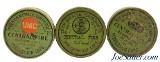 UMC Percussion Cap Tin Collection 3 Tins Dog Head Logo