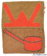 Scarce WWII 4th Bn Welch Regiment, 53rd Welsh Division Arm Patch - 1 of 2 Scarce WWII 4th Bn Welch Regiment, 53rd Welsh Division Arm Patch - 1 of 2