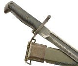 WWII M1905 Bayonet O.L. 1943
w/
T3 Scabbard