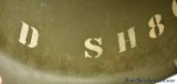 WWII Early Front-Seam Fixed Bale M1 Helmet with Liner - 9 of 15