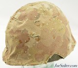 WWII Early Front-Seam Fixed Bale M1 Helmet with Liner - 2 of 15