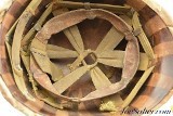 WWII Early Front-Seam Fixed Bale M1 Helmet with Liner - 4 of 15