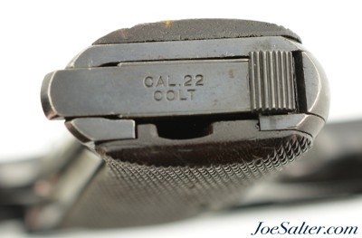 Colt Pre-Woodsman Pistol Built in 1922 Standard Velocity Import marked - Image 11 of 15