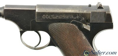 Colt Pre-Woodsman Pistol Built in 1922 Standard Velocity Import marked - Image 6 of 15