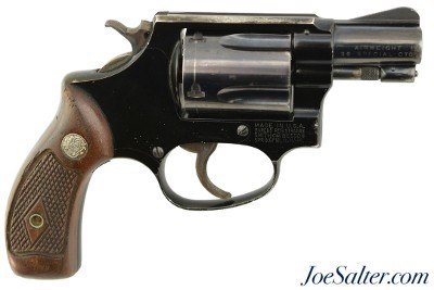Smith & Wesson Pre Model 37 Chiefs Special Airweight 38 Spl Flatlatch 1955