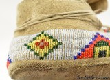 Northern Plains Native American Moccasins - 10 of 13 Northern Plains Native American Moccasins - 10 of 13