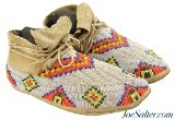 Northern Plains Native American Moccasins