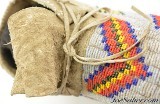 Northern Plains Native American Moccasins - 12 of 13 Northern Plains Native American Moccasins - 12 of 13