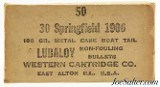Vintage Western Cartridge CO. 30 Springfield 1906 LUBALOY Bullets 50pc