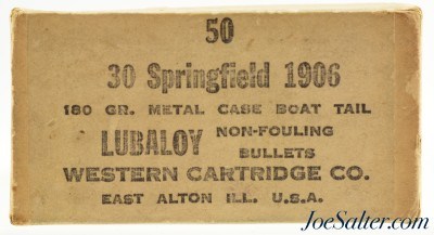 Vintage Western Cartridge CO. 30 Springfield 1906 LUBALOY Bullets 50pc