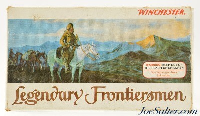 Winchester Legendary Frontiersmen 1979 Commemorative 38-55 Ammo Full Box