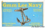 Old Western Scrounger 6mm Lee Navy Ammunition Full Box 110 Grain SP