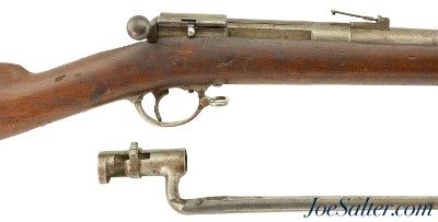Scarce US Model 1871 Ward-Burton Bolt Action Rifle and Bayonet by Springfield Armory
