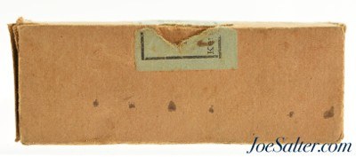 Original WWII German 9mm Ammo 1943 Steel Case Iron Core Bullet