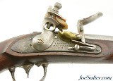 Rare North Carolina Marked US Model 1836 Pistol by Asa Waters (Reconversion to Flint) - 3 of 15