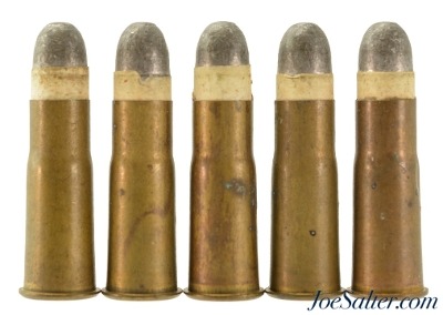 Scarce Original Westley Richards No. 1 Carbine Ammunition 5 Rounds