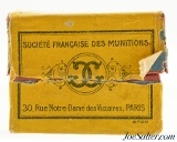 Societe Francaise de Munitions 8mm Lebel Modele 1892 25rnds - 2 of 7
