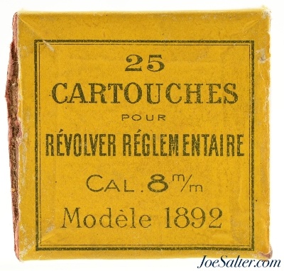 Societe Francaise de Munitions 8mm Lebel Modele 1892 25rnds
