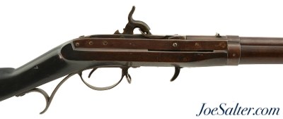 Very Fine Civil War Arsenal Conversion US Model Harpers Ferry 1819 Hall Breech-Loading Rifle