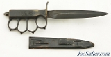 Original L.F. & C. Mark 1 1918 Fighting Trench Knife - 2 of 15