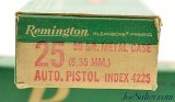Vintage Lot 25 ACP Ammo 200 Rounds Remington - 2 of 3