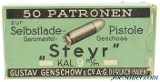 Gustav Genschow & Co. 9mm Steyr 50 Rounds