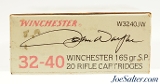 Full Box Winchester John Wayne Commemorative 32-40 Ammo - 3 of 7 Full Box Winchester John Wayne Commemorative 32-40 Ammo - 3 of 7