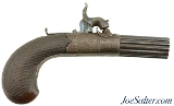 Lovely British Iron Frame Turn-Off Pistol by Bolton of London